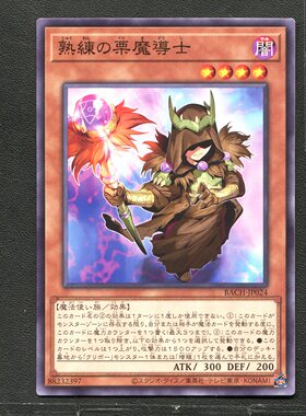 游戏王 正版卡牌 88232397 熟练的栗魔导士 BACH-JP024 A02