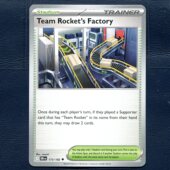 卡牌 命运劲敌 工厂 宝可梦 火箭队 正版 173 DRI TCG 美版