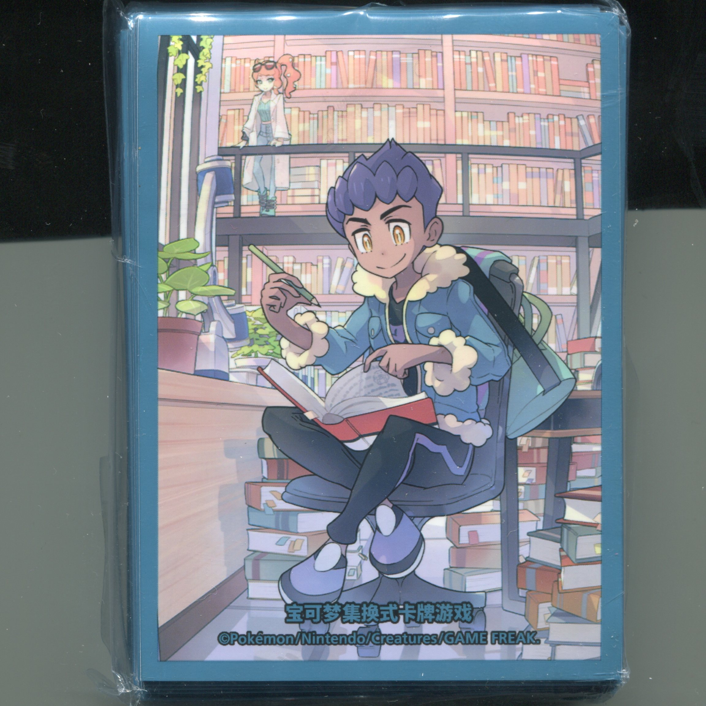 PTCG宝可梦正版训练家艺术卡套保护套赫普卡一包64张