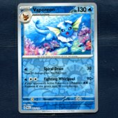 单卡 英文版 水伊布 宝可梦 棱镜进化 卡牌 022 PRE 正版 反闪美版