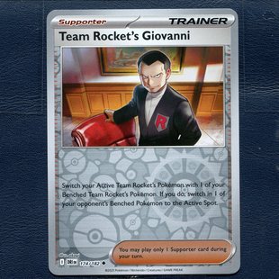 宝可梦 TCG正版卡牌 命运劲敌 火箭队的板木 DRI-174 反闪 美版