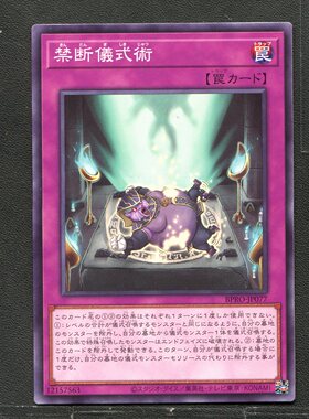 游戏王 正版卡牌 12157563 禁断仪式术 BPRO-JP077 A04