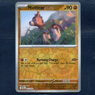 宝可梦 TCG正版卡牌 英文版命运劲敌 泥驴仔 DRI-107反闪 美版