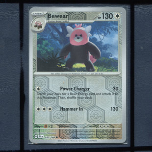 宝可梦卡牌美版英文版国际版隐藏的传说 穿着熊 SFA-053 c反闪