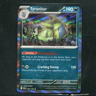 宝可梦 正版卡牌 英文版 同行之旅  班基拉斯  JTG-095 R 美版