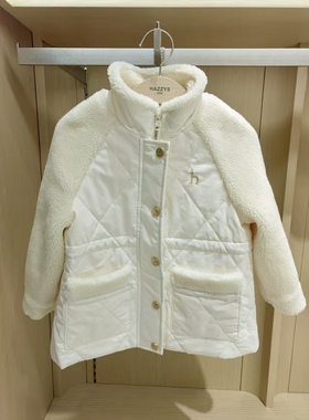 Hazzys 哈吉斯童装专柜同款HZTDGD01CM182 冬外套 不退不换
