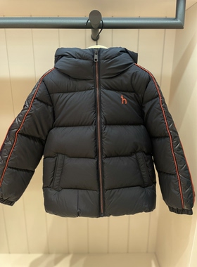 Hazzys 哈吉斯童装专柜同款HZTDND02CR066 冬羽绒服 不退不换