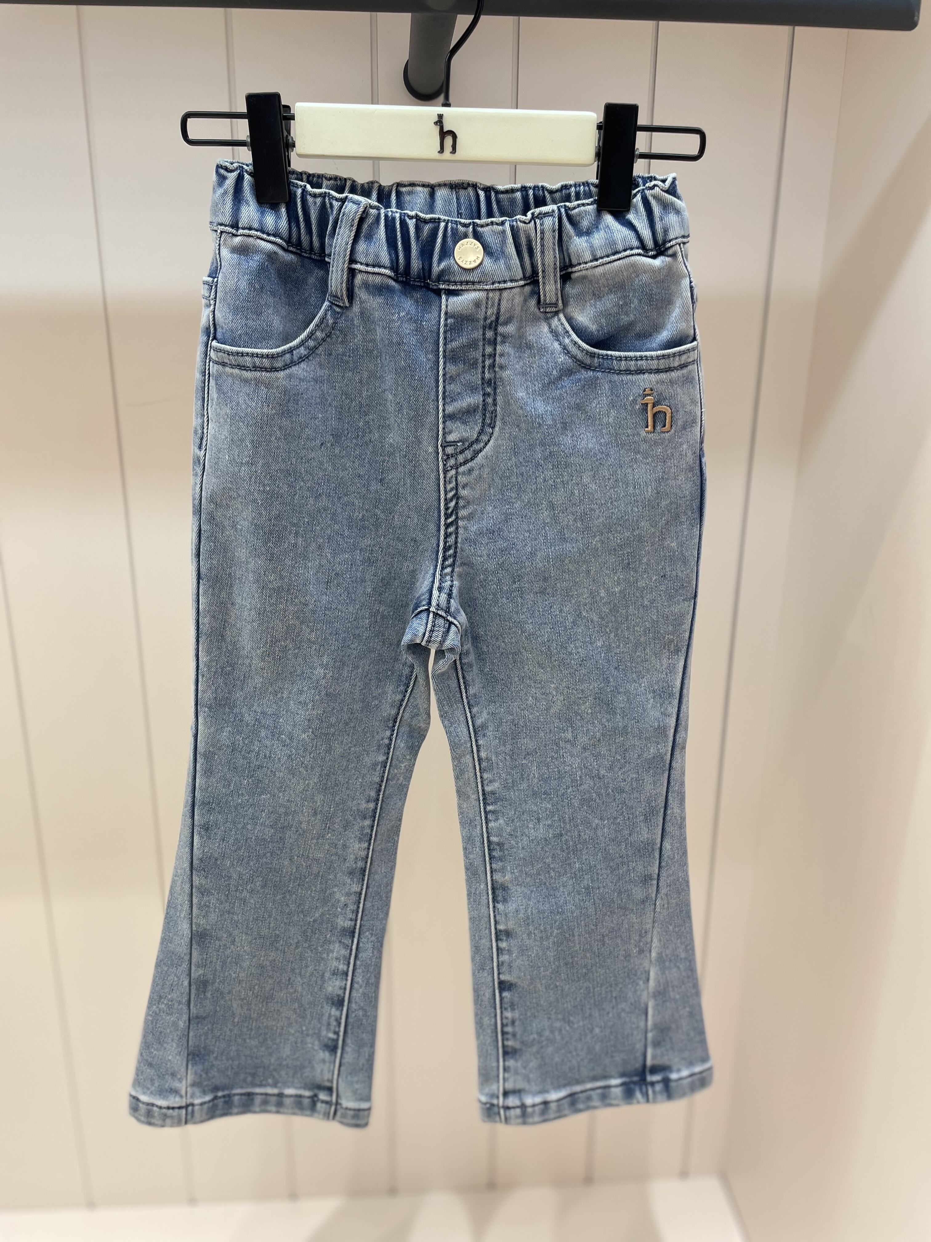 Hazzys童装专柜同款HZTDGD02CK155 冬牛仔裤 不退不换