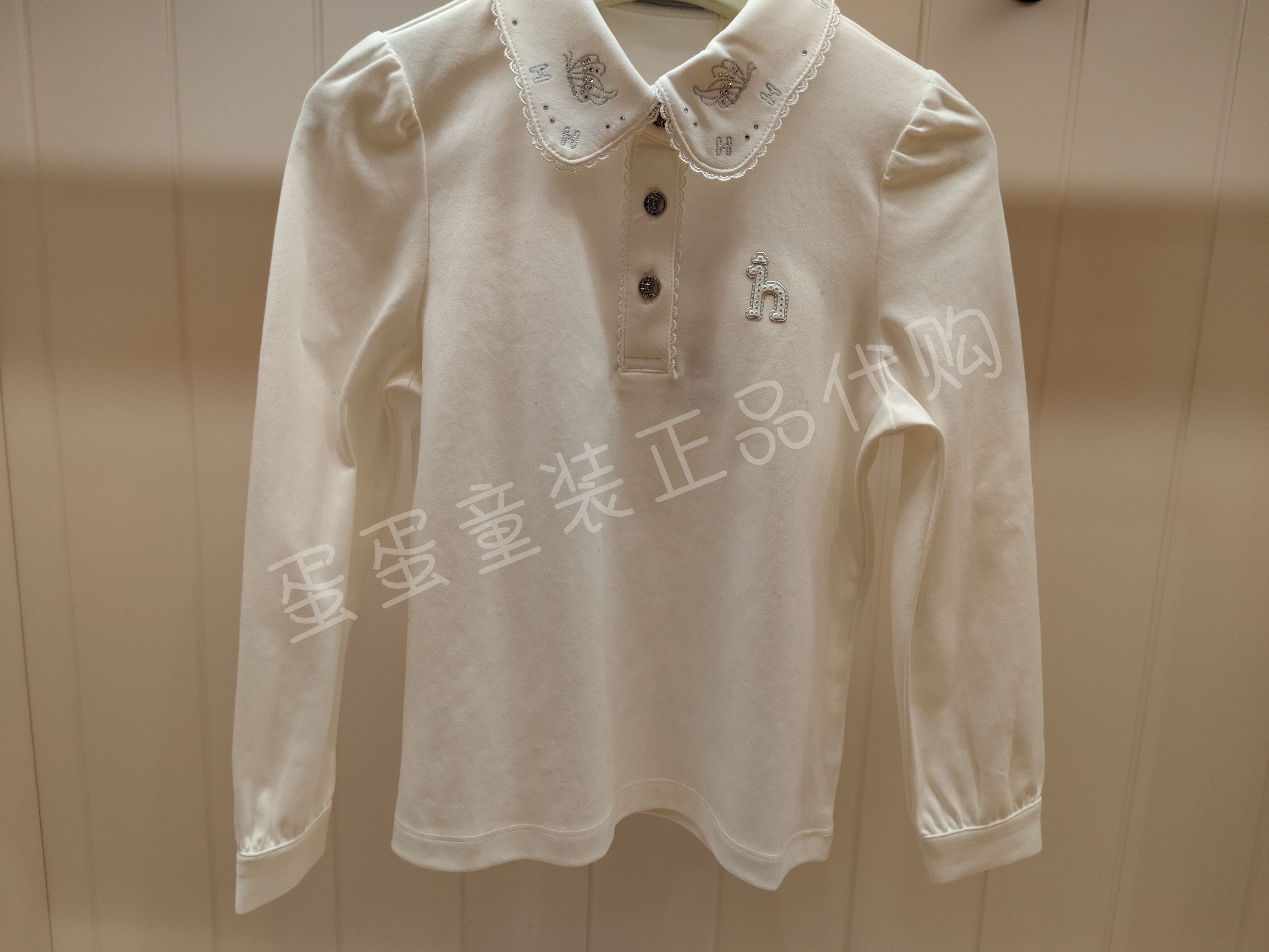 hazzys童装商场专柜同款长袖T恤HZTCGD01CD049不支持7天无理由