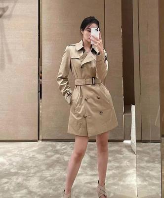 秋冬新款肯辛 顿经典系列短款中长款长款修身双排扣男女风衣外套