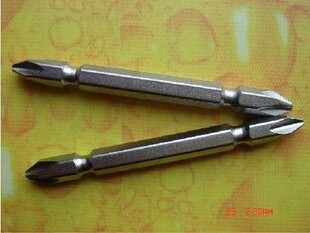 台湾 双头十字50mm-250mm*PH2批头1/4六角/风批规格全