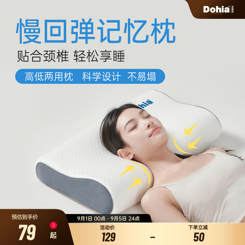 多喜爱成人纤维枕颈部支撑图片