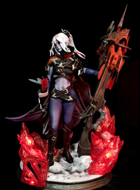 DOTA2小黑至宝卓尔游侠手办雕像