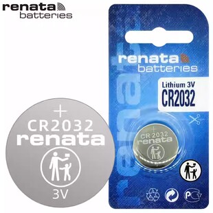 纽扣电池 1粒卡装 RENATA CR2032  lithium battery 3v包邮