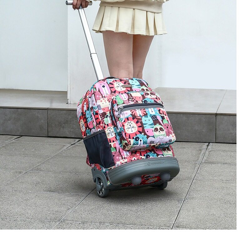 新款中小学生拉杆书包背拉两用负护脊双肩背包大容量休闲旅行包,玩具/童车/益智/积木/模型,拉杆包,淘宝优惠券,粉丝福利购,淘宝优惠卷