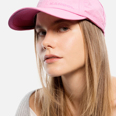 KANGOL SEAMS OUT BASEBALL袋鼠春夏新款户外防水尼龙棒球帽子潮