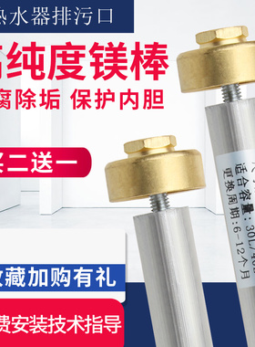 适用于夏新现代新飞皇冠电热水器排污口镁棒通用配件3040506080升