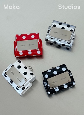 MOKASTUDIOS经典波点手工皮质适用airpodspro3耳机壳airpods4代苹果耳机保护套三代airpodspro2高级感小众