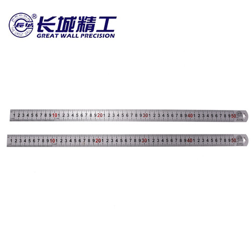 长城精工/钢直尺/钢板尺/150毫米/300/500/600毫米/1米1.5米2米
