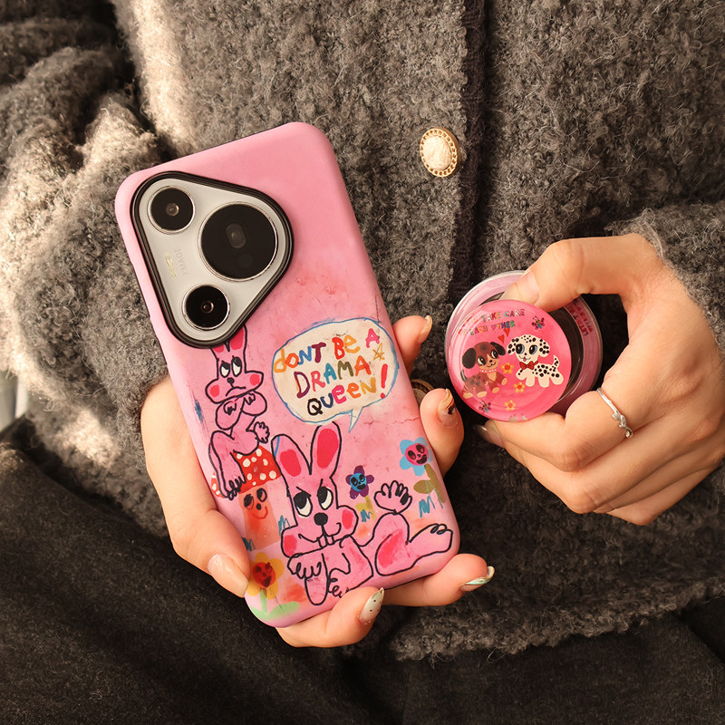 红粉兔huawei磁吸手机壳mate80pro/mate70/60pro二合一菲林全包pura70pro防摔小米17promax/小米三星vivo荣耀,3C数码配件,手机保护套/壳,淘宝优惠券,粉丝福利购,淘宝优惠卷