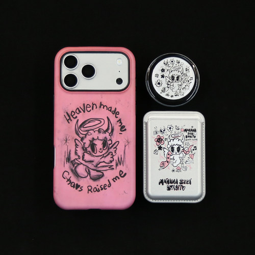 粉底恶魔苹果iPhone17promax/16pro手机壳15promax磁吸保护壳14/13promax防摔二合一软包边11/12pro/se跑跑骚