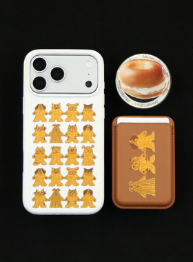 饼干猫狗苹果iPhone17promax手机壳iPhone16promax/15pro降解硅胶iphone14/13pro防摔软壳磁吸支架泡泡骚通用