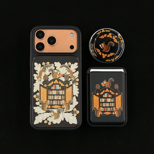 松鼠磁吸全包iiPhone18promax手机壳iPhone17promax/16pro15磁吸手机壳o15/16pro保护壳13/14/12/17max