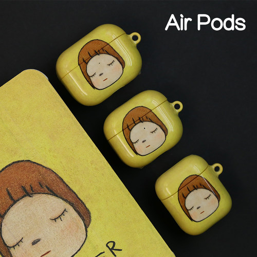 冥想奈良airpodspro2保护套airpodspro3菲林硬壳苹果4代耳机保护壳airpods3保护套airpods1/2蓝牙耳机保护