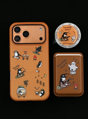 露营磁吸菲林二合一全包iPhone17/16/15/14苹果手机15/16promax防摔11/12pro15/16pro保护壳13/14/12/17max