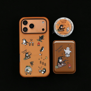 露营磁吸菲林二合一全包iPhone17/16/15/14苹果手机15/16promax防摔11/12pro15/16pro保护壳13/14/12/17max