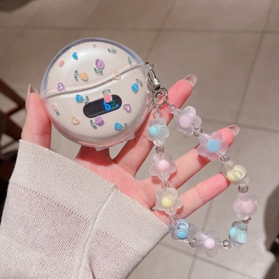 M79耳机保护套适用华强北M79蓝牙耳机保护壳纽曼M79防摔软壳佐伴m79创意透明可爱卡通蓝悦m79耳机套充电仓盒