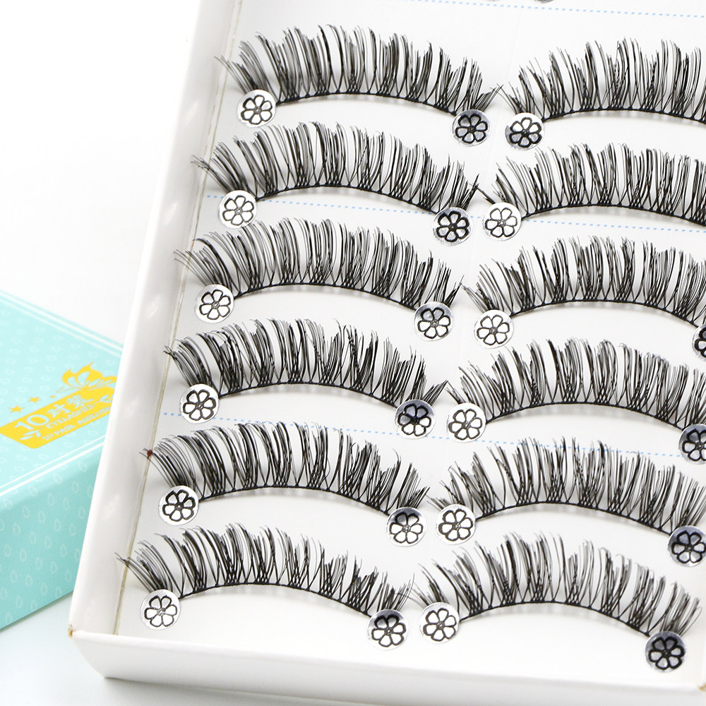 假睫毛棉线梗纤细交叉226柔软日常小恶魔10对装整体空气卷翘,彩妆/香水/美妆工具,假睫毛,淘宝优惠券,粉丝福利购,淘宝优惠卷