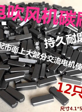吹风机碳刷配件发廊大功率电吹风机交流电机炭刷马达通用碳刷包邮
