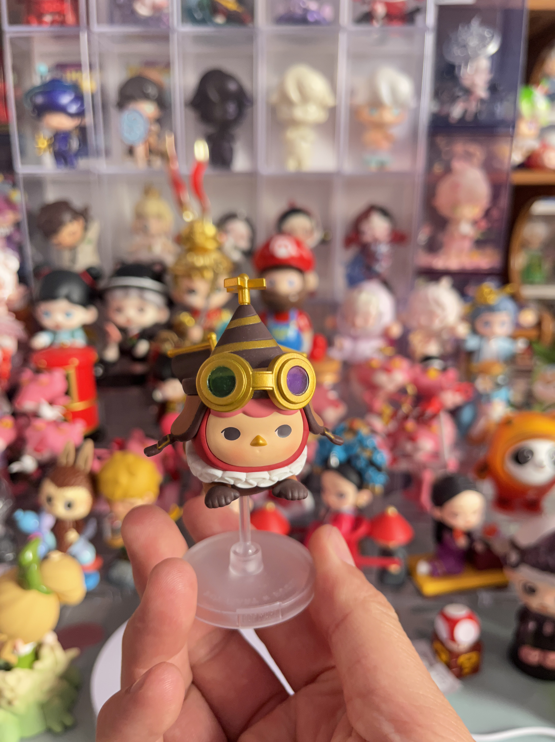 泡泡玛特PUCKY飞行系列手办可爱飞行员摆件蒸汽宝宝家居装饰摆件