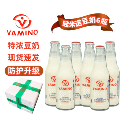 哇米诺特浓原味豆奶300mL*6瓶