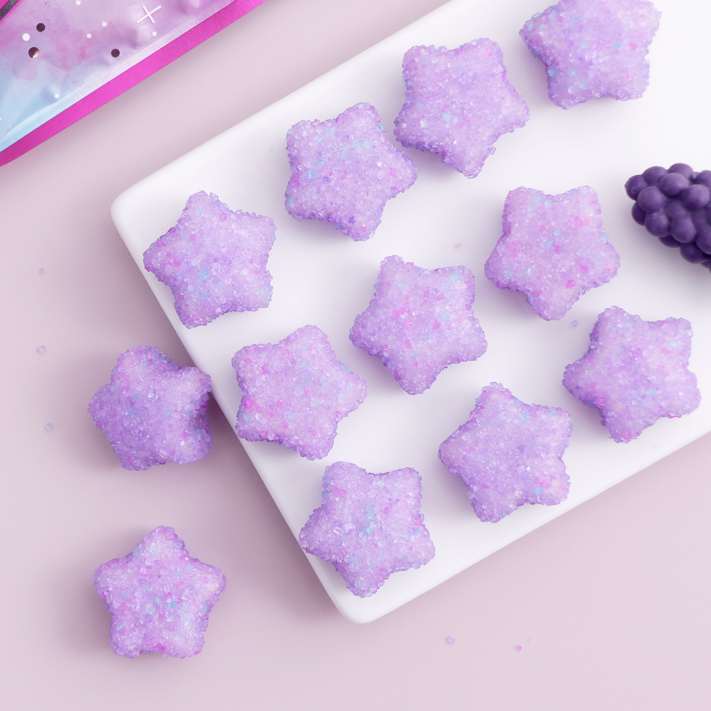 NOBEL诺贝尔星星造型葡萄味软糖