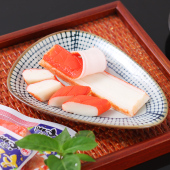 韩国进口零食丸玉香滑蟹柳鱼肉棒水产即食鳕鱼蟹肉卷海味低脂解馋