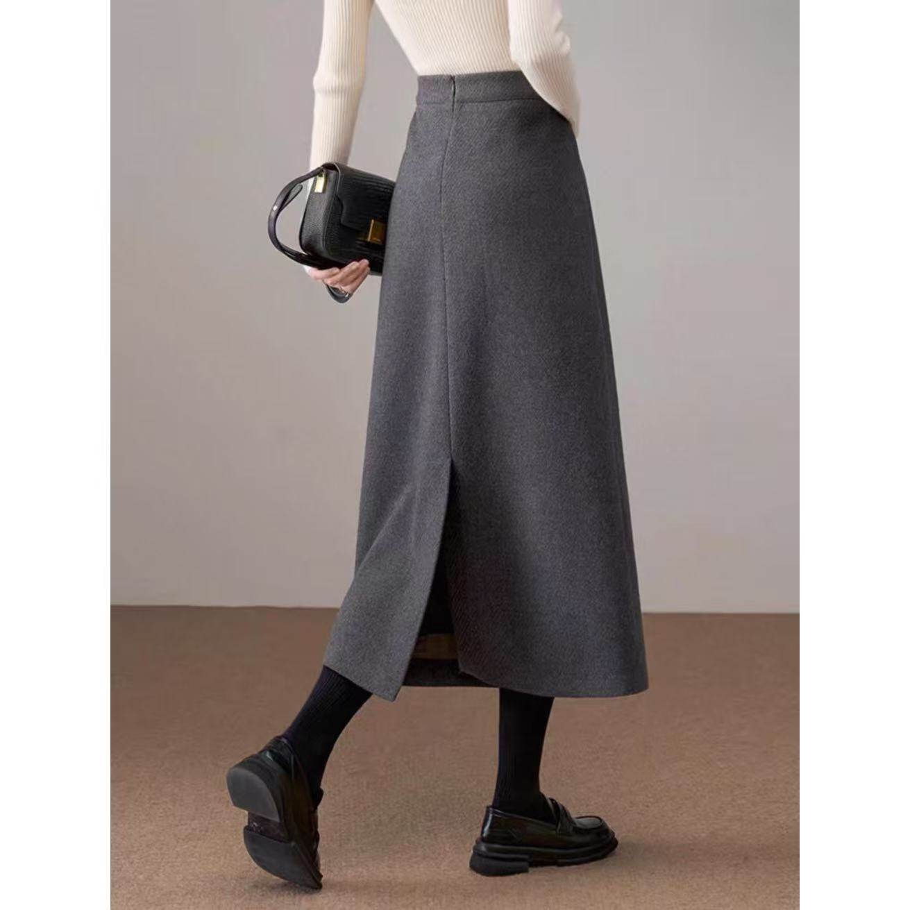 宝石利ya 秋冬呢料半裙-1.16,女装/女士精品,大码半身裙,淘宝优惠券,粉丝福利购,淘宝优惠卷