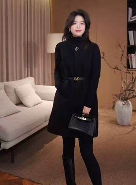 25690/秋冬百搭加厚背心裙打底两件套-KW-1.24