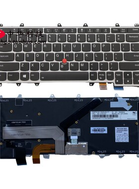 适用联想X380 Yoga 370 S1 3rd 4th键盘01HW655 01EN457 01HX100