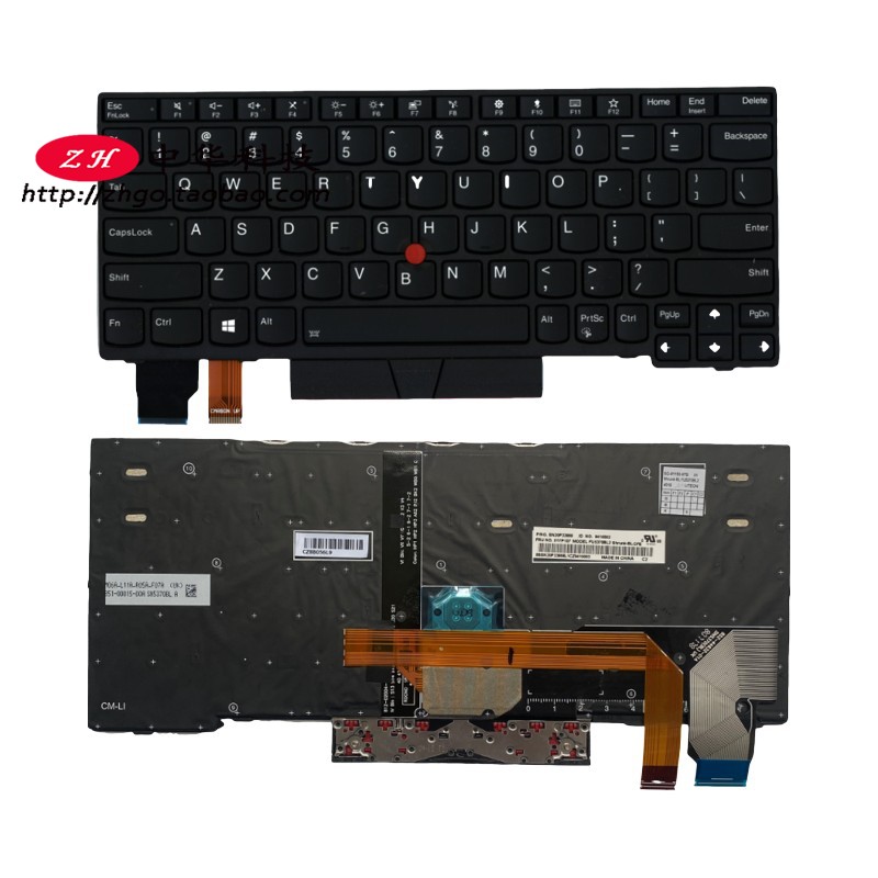 适用X280 A285 X390 X395 L13 Yoga Gen1 键盘01YP120 01YP040