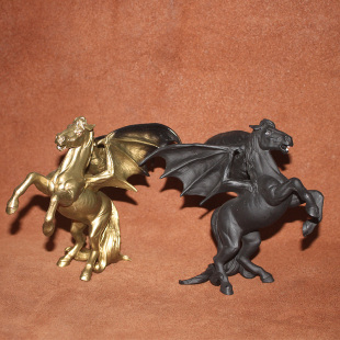 黑色天马 safari 神话传说 玩具场景模型摆件 飞马 正品