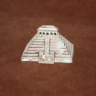 safari 玛雅金字塔 仿真模型玩具塑胶场景摆件