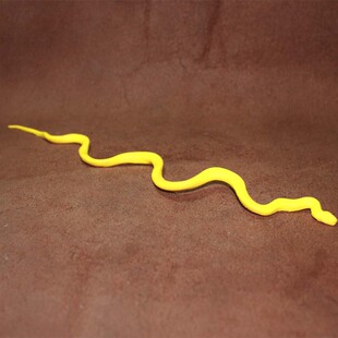 safari 蛇未上色白模 仿真爬行动物模型玩具