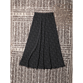 TOWN 自制 氛围感女神裙 TANG 桑蚕丝混纺 波点真丝斜裁显瘦半裙