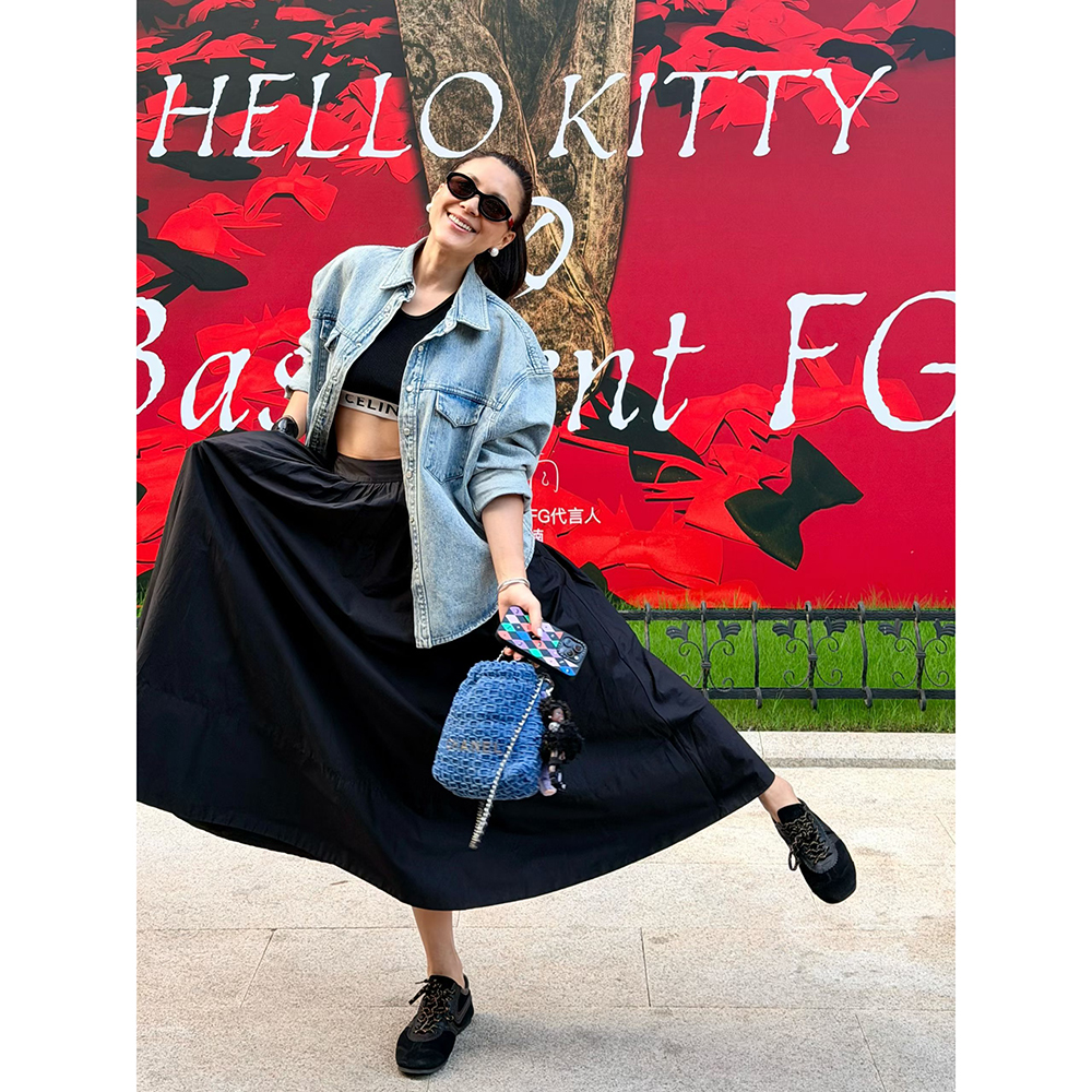 TANG TOWN 自制 極简松弛 高支80支长绒棉 立裁空气感大A摆长半裙