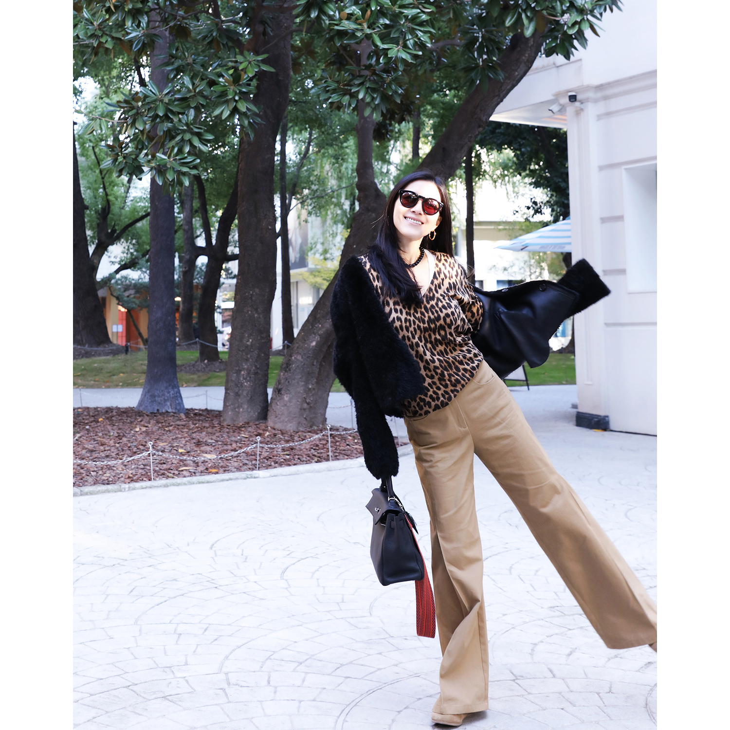 TANG TOWN自制 轻松凹出潇洒帅气工装裤结构感立体压褶拼接休闲裤