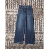 快速升温抓绒加厚直筒牛仔裤 TANG 牛仔 羽绒芯 TOWN 一条过冬