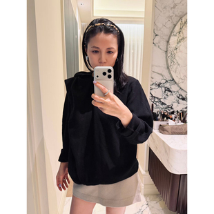 时装 TANG 时髦进阶结构感细节 自制 斜纹羊毛不对称设计上衣 TOWN