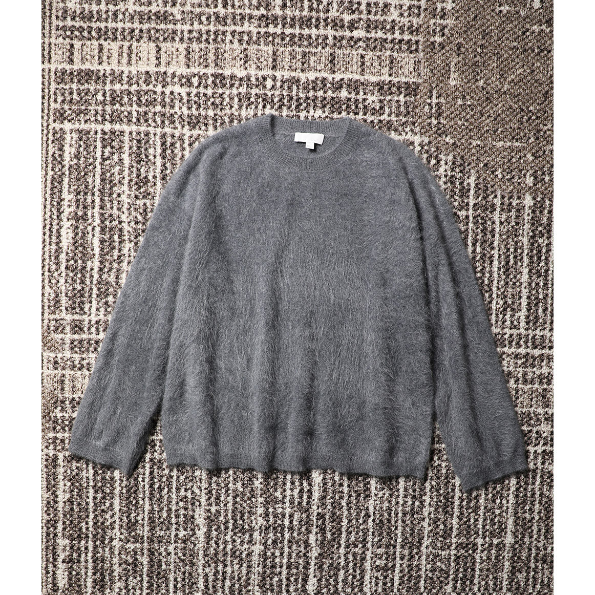 TANG TOWN 奢华质感 高密长毛拉绒1oo%羊绒 蓬松亲肤羊绒衫/毛衣